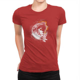 Space Coffee Break - Womens Premium T-Shirts RIPT Apparel Small / Red