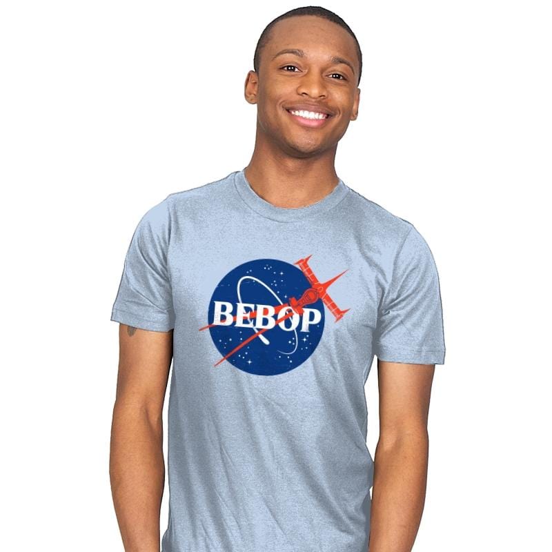 Space Cowboy - Mens T-Shirts RIPT Apparel Small / Baby Blue