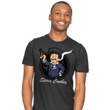 Space Cowboy - Mens T-Shirts RIPT Apparel Small / Charcoal
