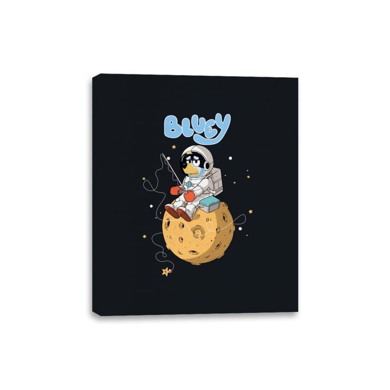 Space Dad - Canvas Wraps Canvas Wraps RIPT Apparel 8x10 / Black