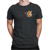 Space Dance - Mens Premium T-Shirts RIPT Apparel Small / Heavy Metal
