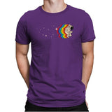 Space Dance - Mens Premium T-Shirts RIPT Apparel Small / Purple Rush