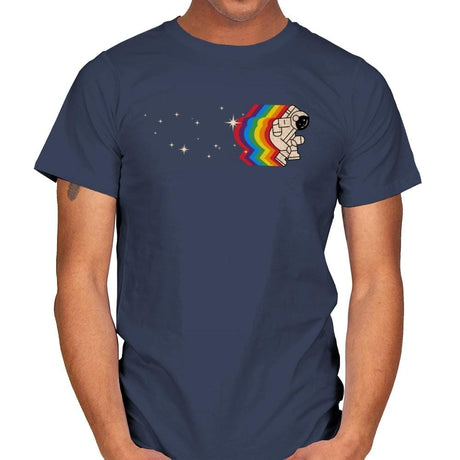 Space Dance - Mens T-Shirts RIPT Apparel Small / Navy