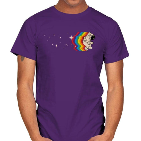 Space Dance - Mens T-Shirts RIPT Apparel Small / Purple