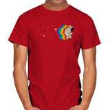 Space Dance - Mens T-Shirts RIPT Apparel Small / Red