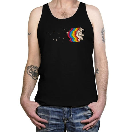 Space Dance - Tanktop Tanktop RIPT Apparel X-Small / Black