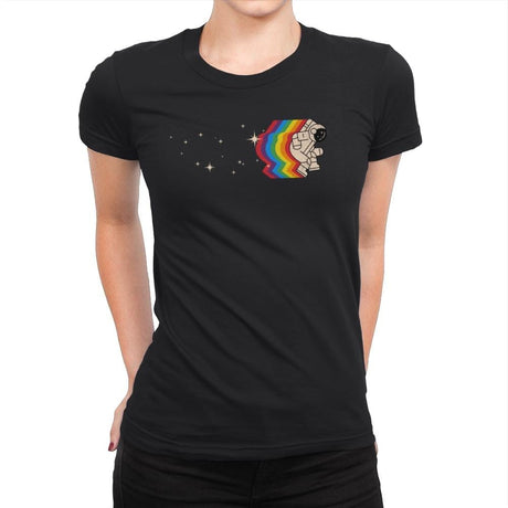 Space Dance - Womens Premium T-Shirts RIPT Apparel Small / Black