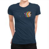 Space Dance - Womens Premium T-Shirts RIPT Apparel Small / Midnight Navy