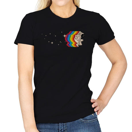 Space Dance - Womens T-Shirts RIPT Apparel Small / Black