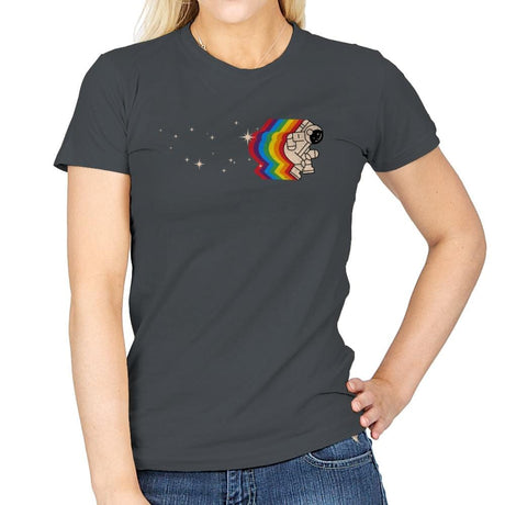 Space Dance - Womens T-Shirts RIPT Apparel Small / Charcoal