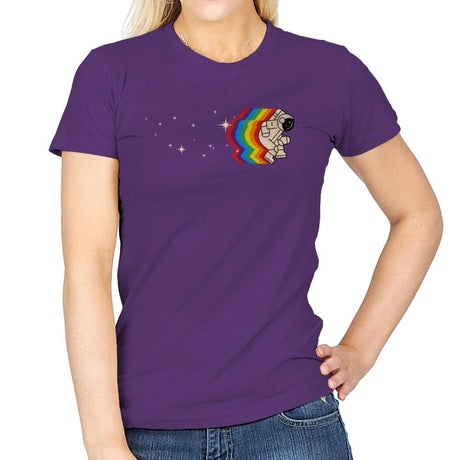 Space Dance - Womens T-Shirts RIPT Apparel Small / Purple