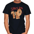 Space Dog - Mens T-Shirts RIPT Apparel Small / Black