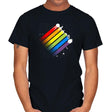 Space for Everyone - Pride - Mens T-Shirts RIPT Apparel Small / Black