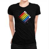 Space for Everyone - Pride - Womens Premium T-Shirts RIPT Apparel Small / Indigo