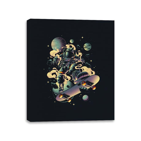 Space Grind - Canvas Wraps Canvas Wraps RIPT Apparel 11x14 / Black