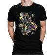 Space Grind - Mens Premium T-Shirts RIPT Apparel Small / Black