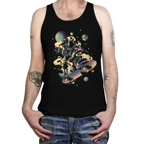 Space Grind - Tanktop Tanktop RIPT Apparel X-Small / Black