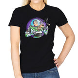 Space Guardian - Womens T-Shirts RIPT Apparel Small / Black