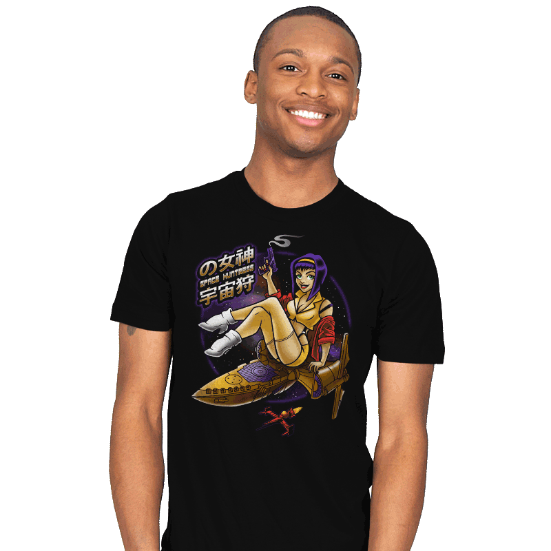 Space Huntress - Mens T-Shirts RIPT Apparel