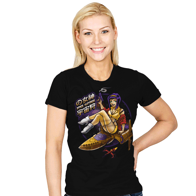 Space Huntress - Womens T-Shirts RIPT Apparel