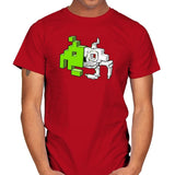 Space Invader Anatomy Exclusive - Mens T-Shirts RIPT Apparel Small / Red