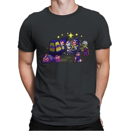 Space Invasion - Mens Premium T-Shirts RIPT Apparel Small / Heavy Metal