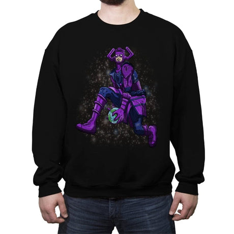 Space Jam - Crew Neck Sweatshirt Crew Neck Sweatshirt RIPT Apparel Small / Black