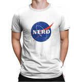 Space Nerd - Mens Premium T-Shirts RIPT Apparel Small / White