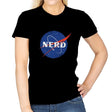 Space Nerd - Womens T-Shirts RIPT Apparel Small / Navy
