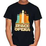 Space Opera - Mens T-Shirts RIPT Apparel Small / Black