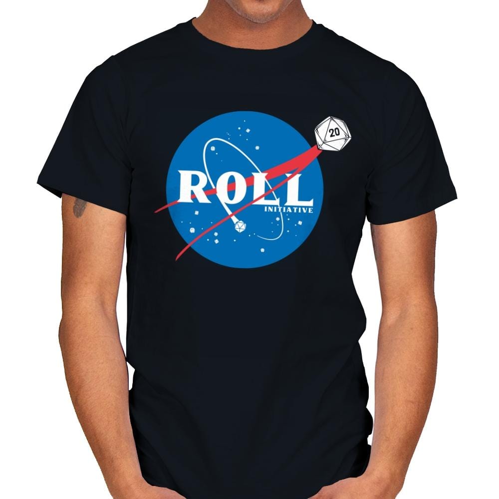Space Roll - Mens T-Shirts RIPT Apparel Small / Black