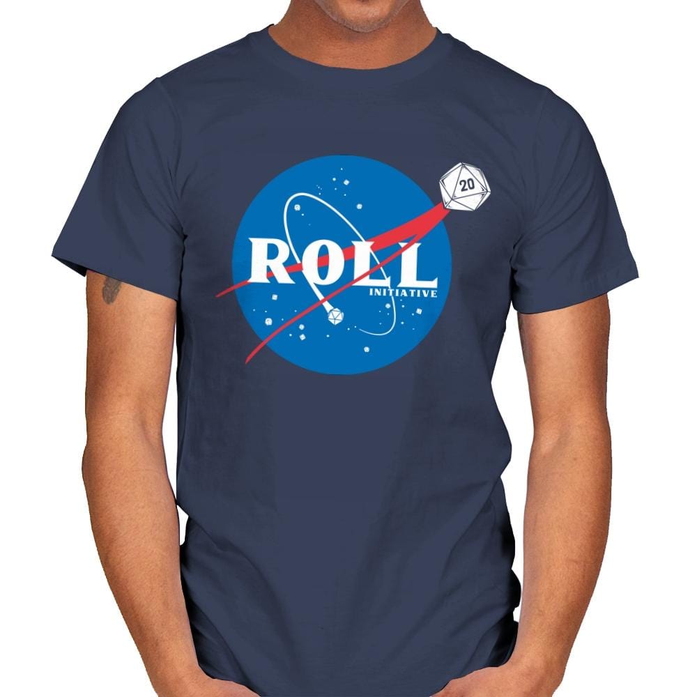 Space Roll - Mens T-Shirts RIPT Apparel Small / Navy