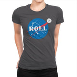 Space Roll - Womens Premium T-Shirts RIPT Apparel Small / Heavy Metal