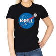Space Roll - Womens T-Shirts RIPT Apparel Small / Black