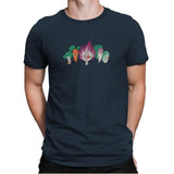 Space Veggie Warriors - Kamehameha Tees - Mens Premium T-Shirts RIPT Apparel Small / Indigo