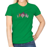 Space Veggie Warriors - Kamehameha Tees - Womens T-Shirts RIPT Apparel Small / Irish Green