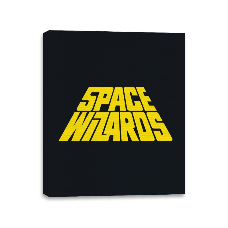 Space Wizards - Canvas Wraps Canvas Wraps RIPT Apparel 11x14 / Black