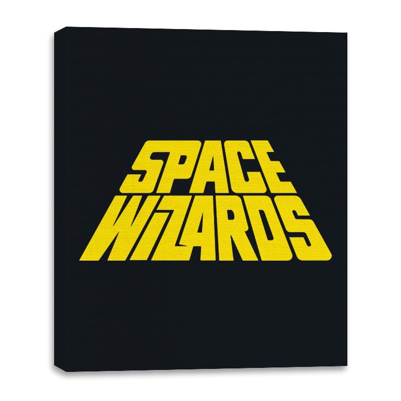 Space Wizards - Canvas Wraps Canvas Wraps RIPT Apparel 16x20 / Black