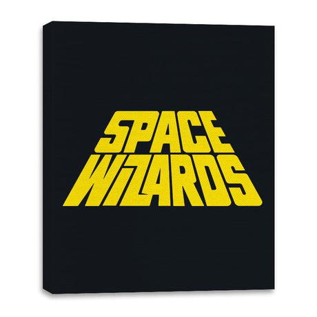 Space Wizards - Canvas Wraps Canvas Wraps RIPT Apparel 16x20 / Black