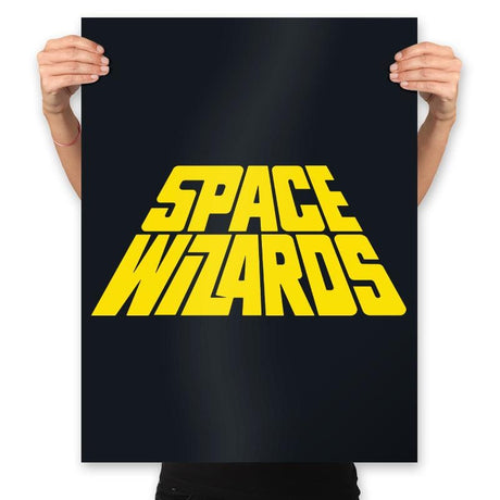 Space Wizards - Prints Posters RIPT Apparel 18x24 / Black