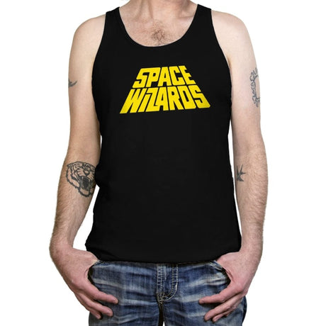 Space Wizards - Tanktop Tanktop RIPT Apparel X-Small / Black