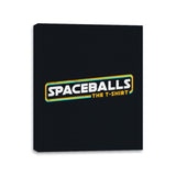Spaceballs The T-Shirt - Canvas Wraps Canvas Wraps RIPT Apparel 11x14 / Black