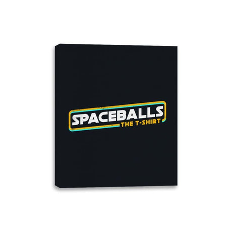 Spaceballs The T-Shirt - Canvas Wraps Canvas Wraps RIPT Apparel 8x10 / Black