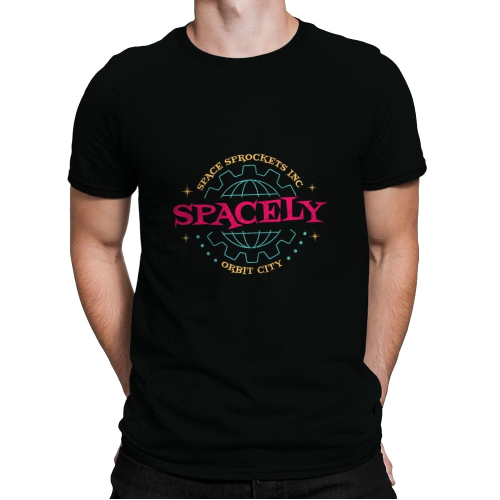 Spacely Space Sprockets Inc  - Mens Premium T-Shirts RIPT Apparel Small / Black