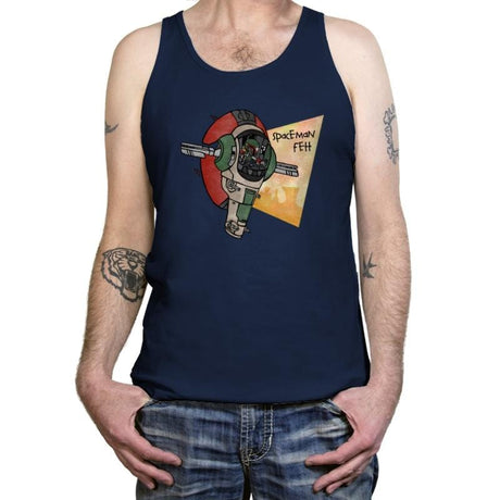 Spaceman Fett - Tanktop Tanktop RIPT Apparel