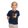 Spaceman Fett - Youth T-Shirts RIPT Apparel X-small / Navy