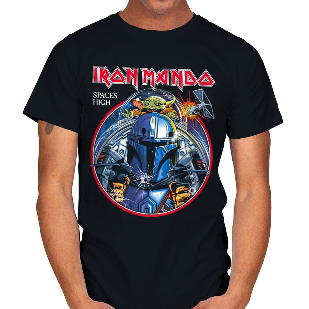 Spaces High - Mens T-Shirts RIPT Apparel Small / Black