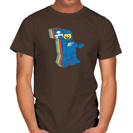 SPACESHIPALICIOUS Exclusive - Brick Tees - Mens T-Shirts RIPT Apparel Small / Dark Chocolate