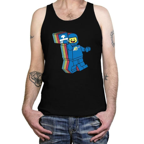 SPACESHIPALICIOUS Exclusive - Brick Tees - Tanktop Tanktop RIPT Apparel X-Small / Black