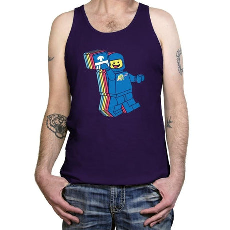 SPACESHIPALICIOUS Exclusive - Brick Tees - Tanktop Tanktop RIPT Apparel X-Small / Team Purple